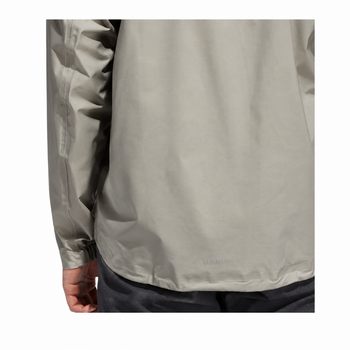 adidas Climaproof Half Zip Waterproof Jacket - Silver Pebble - main image