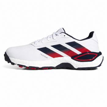adidas Codechaos 27 Golf Shoes - White/Collegiate Navy/Pure Ruby - main image
