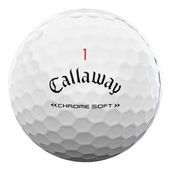 Callaway Chrome Soft Triple Track Golf Balls - White - main image
