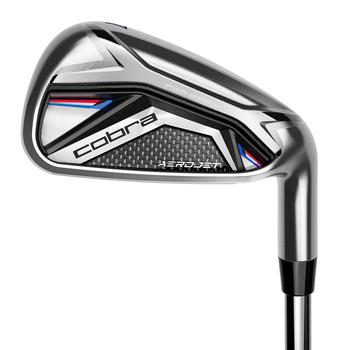 Cobra Aerojet Irons - Graphite Hero Main | Golf Gear Direct - main image