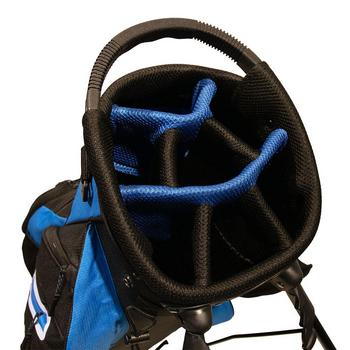 Cobra Signature Golf Stand Bag - Bright White/Black/Electric Blue - main image