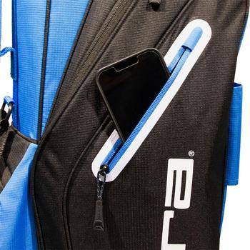 Cobra Signature Golf Stand Bag - Bright White/Black/Electric Blue - main image