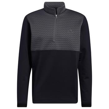 adidas Cold Ready 1/4 Zip Golf Sweater - Black - main image