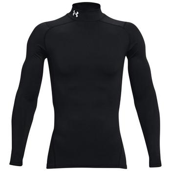 Under Armour Coldgear Compression Golf Mock Baselayer - Black