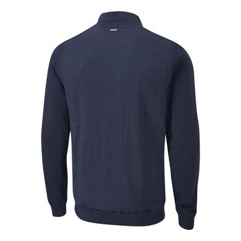 Ping Croy Lined Half Zip Golf Sweater - Oxford Blue - main image