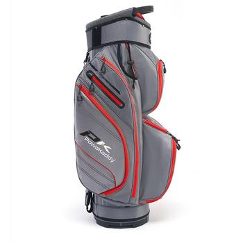 PowaKaddy DLX-Lite Golf Cart Bag - Black/Red - main image