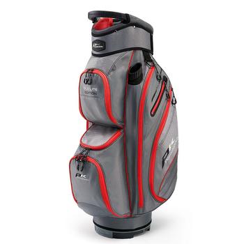 PowaKaddy DLX-Lite Golf Cart Bag - Black/Red