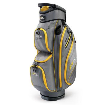 PowaKaddy DLX-Lite Golf Cart Bag - Black/Yellow - main image