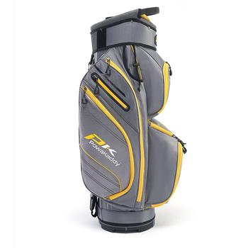 PowaKaddy DLX-Lite Golf Cart Bag - Black/Yellow - main image
