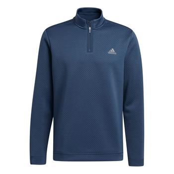 adidas DWR 1/4 Zip Golf Sweater - Crew Navy