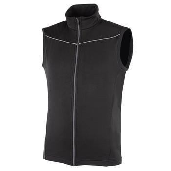 Galvin Green Davon INSULA Full Zip Golf Vest - Black/Sharkskin - main image