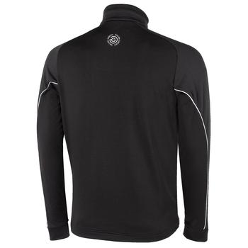 Galvin Green Daxton INSULA Half Zip Golf Sweater - Black/Granite/White - main image