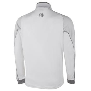 Galvin Green Daxton INSULA Half Zip Golf Sweater - White/Cool Grey/Sharkskin - main image