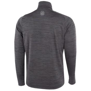 Galvin Green Dennis INSULA LITE Full Zip Golf Sweater - Black/Silver