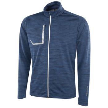 Galvin Green Dennis INSULA LITE Full Zip Golf Sweater - Navy/White - main image