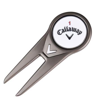 Callaway Doube Prong Divot Tool - Gunmetal