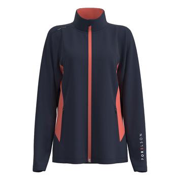 Forelson Draycott Ladies Full Zip Mid Layer - Navy/Coral - main image
