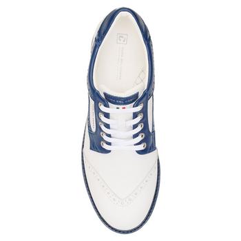 Duca Del Cosma Barasso Mens Golf Shoes - White/Blue - main image