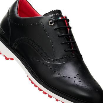 Duca Del Cosma Churchill Mens Golf Shoes - Black - main image