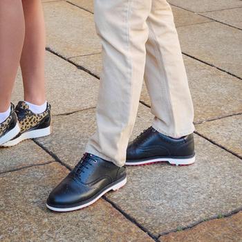 Duca Del Cosma Churchill Mens Golf Shoes - Black - main image