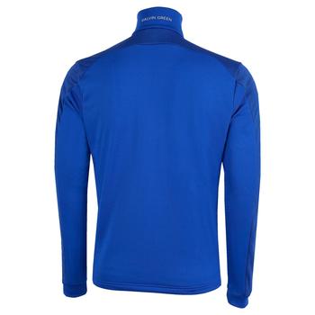 Galvin Green Dwight Insula Half Zip Pullover - Surf Blue/White - main image