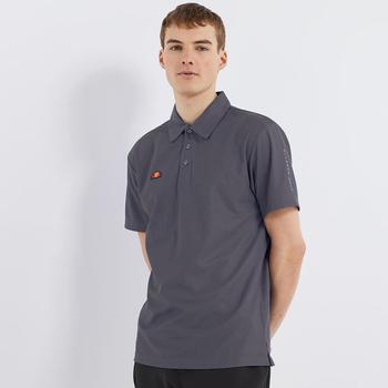 Gold Gear Direct - Ellesse Bertola Golf Polo Shirt - Grey