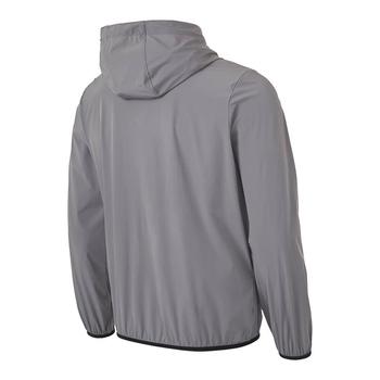 Ellesse Losali Hooded Full Zip Golf Jacket - Grey