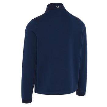 Callaway Eco Hex Textured Golf Fleece - Navy - main image