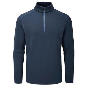 Ping Edwin Half Zip Golf Midlayer Sweater - Oxford Blue - main image