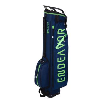 FastFold Endeavor Golf Stand Bag - Navy/Green