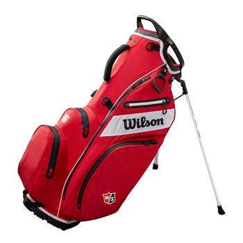 Wilson Exo Dry Waterproof Golf Stand Bag - Red