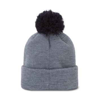 FootJoy FJ Solid Pom Pom Golf Beanie Hat - Grey - main image