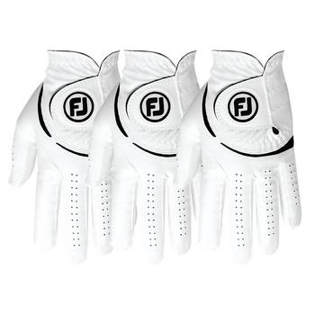 FootJoy 2024 WeatherSof Mens White Golf Glove - Multi-Buy Offer - main image