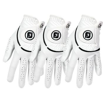 FootJoy WeatherSof Womens White Golf Glove - Multi-Buy Offer - main image