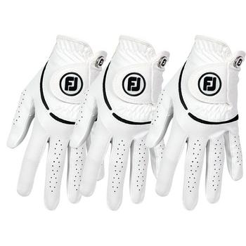 FootJoy 2024 WeatherSof Womens White Golf Glove - Multi-Buy Offer - main image