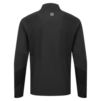 FootJoy HydroLite X Waterproof Golf Rain Shirt - Black - main image
