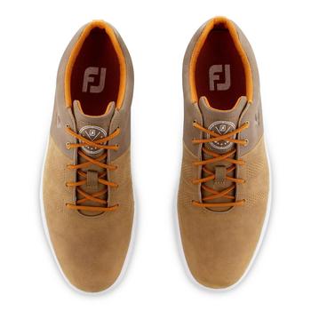FootJoy Contour Casual Spikeless Golf Shoes - Brown