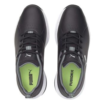 Puma FUSION FX Tech Golf Shoes - Black/Silver/Grey - main image
