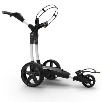 PowaKaddy FX3 White Electric Golf Trolley 2022 - 18 Hole Lithium with FREE Powakaddy Cart Bag - main image