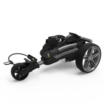 PowaKaddy FX7 EBS Gun Metal Electric Golf Trolley 2022 - Extended Lithium - main image