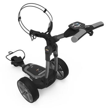 PowaKaddy FX7 EBS Gun Metal Electric Golf Trolley 2022 - Extended Lithium - main image