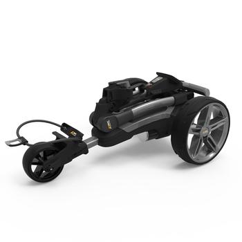 PowaKaddy FX7 GPS Gun Metal Electric Golf Trolley 2022 - 18 Hole Lithium - main image