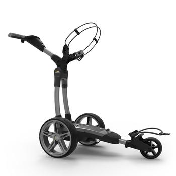 PowaKaddy FX7 GPS Gun Metal Electric Golf Trolley 2022 - Extended Lithium - main image