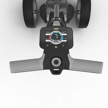 PowaKaddy FX7 Gun Metal Electric Golf Trolley 2022 - 18 Hole Lithium - main image