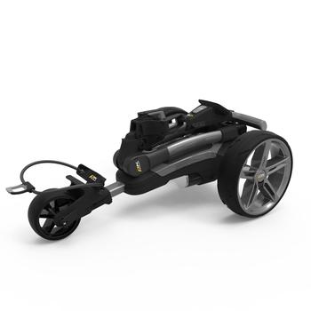PowaKaddy FX7 Gun Metal Electric Golf Trolley 2022 - 18 Hole Lithium - main image