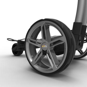 PowaKaddy FX7 Gun Metal Electric Golf Trolley 2022 - 18 Hole Lithium - main image