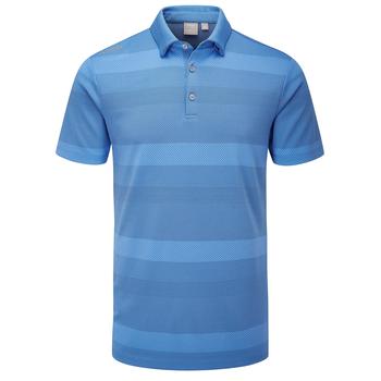 Ping Focus Golf Polo Shirt - Marina Multi