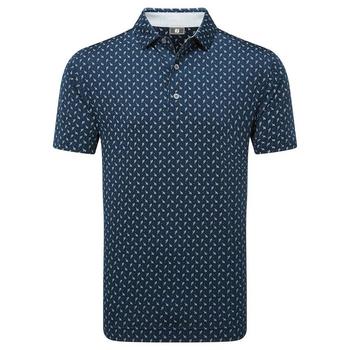 FootJoy Flower Bud Foulard Lisle - Navy - main image
