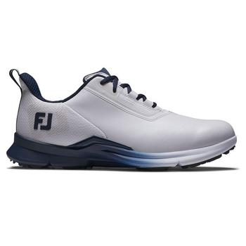 Gold Gear Direct - FootJoy Fuel Golf Shoes - White/Navy/Blue