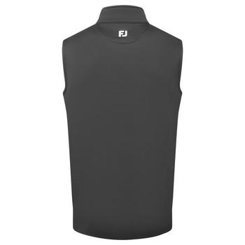 FootJoy Half Zip Vest - Black - main image